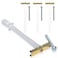 Toggler 25029 SnapToggler M5 Bolt Anchor Silver Pack of 4