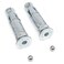 KRASER KR202 Floor or Wall Anchor Bolts for Motorcycle or Bicycle M10 x 70 mm Safety Ball Screws Kit Heavy Duty Steel Expansion Plugs Anchor Chain or Lock U Garage Replacement 16
