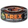 TRex Tape Heavy Duty Duct Tape with UV Resistant  Waterproof Backing for Ferociously Strong Repairs 188 x 30 yd Black 1 Roll