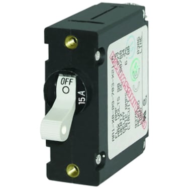 Blue Sea Systems ASeries Toggle Single Pole Circuit Breakers