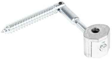 Zipbolt UT 11550 Angled Railbolt  Connects Angled Staircase Handrail to Newel Post  40 Pack  Includes 5mm Hex Bit with Quick Release Shank