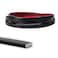 Art3d 30 Ft Peel and Stick Flexible Vinyl Molding Trim for Wall Tile Edges Kitchen backsplash Mirrior Frame in Black