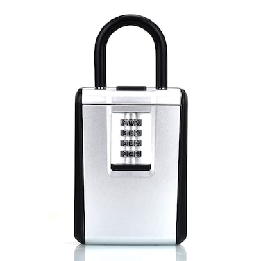 ABRA FOX Combination Lock box with Code for House Key Storage Combo Door Locker Key safe Box