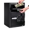 Towallmark Depository Drop Safe Box for Business 137 X 157 X 192 AntiTheft Money Drop Box with Digital Keypad Fireproof Drop Slot Safes with Front Load Drop Box for Money and Mail Church