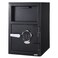 Depository Safe Digital Depository Safe Box 137 X 157 X 192 Electronic Steel Safe with Keypad Locking Drop Box with Slot Metal Lock Box with Two Emergency Keys for Your Valuables