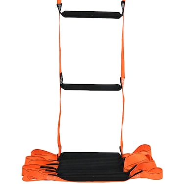 XXFBJNMD 98 Feet Fire Escape Ladder Emergency Fire Ladder for House Residence Reusable Portable Safety Ladder for Windows Balconies and Sailboats Kayaks Etc