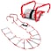 SIMEFUL Fire Escape Ladder Emergency Fire Ladder 2 Story Window Escape Ladders Extends to 15Feet with AntiSlip Rungs for Homes