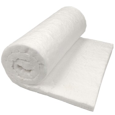 Lynn Manufacturing Ceramic Fiber Insulation 1 Thick x 16 x 48 2400F Fireproof Insulation Blanket 3026E
