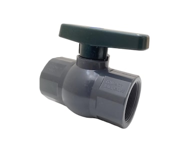 Van Enterprises 2 PRO SERIES PVC Ball Valve SCHEDULE 80 FULL PORT Compact Octagonal Ball Valve
