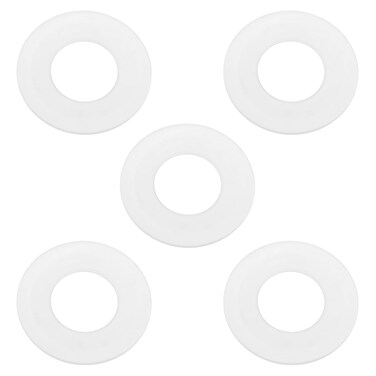 Create idea 5Pcs Toilet Flush Valve Seal Ring Replacement 816418001 Compatible with Geberit Flush Valves Flush Valve Base Sealing Washer Silicone
