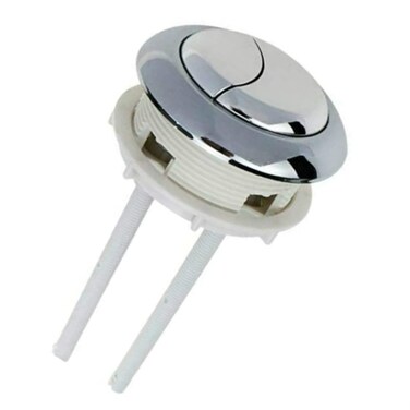 QWEQWE 1 Pcs Toilet Tank Button Dual Push Flushing Toilet Button Toilet Button Replacement Toilet Flush Button with Thread Diameter58CM