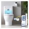 Zone Industry Corp Dual Flush Valve Push Button Converter Kit Replacement WaterSaving UPC  CUPC Listed Toilet Repair Kit For Use with Standard 2inch Flush Valves