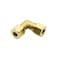 5 PCS  316 OD 90 Compression Union ElbowBRASS COMPRESSION FITTING