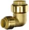Mueller 631043 DZR LeadFree Brass 90Degree Reducing Elbow 34Inch x 12Inch