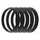 ECSiNG 5PCS Tapered Waste Trap Washer Repair Compression Seal Rubber Outlet Washers for 1 12 Sealing Joints  Pipes Kitchen Flush Pipes Garden And Outdoor Water Pipes