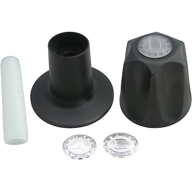 LASCO 019141OB Handle with Index Button Indicators Flange and for PricePfister Verve Large Oil Rubbed Bronze