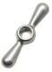 Plumb Pak PP20617 Replacement Tee Handle with Square Broach in Chrome