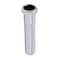 Highcraft 114 x 12 Slip Joint Extension Tube Chrom Plated Brass Extension Tube 22Gauge for Bathroom Sink Tubular Drain Applications Includes Nut and Washer