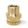 Cascada Showers 38 G Thread Metric BSPP Male to 38 NPT Thread Female Pipe Fitting Adapter  LeadFree