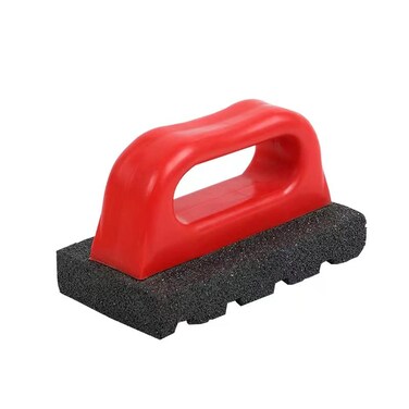 Masonry Rubbing Brick Fluted Rub Bricks 20 Grit Plastic Handle