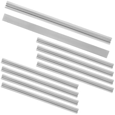 QWORK 314 Inch TCT Carbide Hand Planer Cutters  Pack of 10 82mm