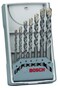 Bosch 2607017082 7 Piece Concrete SetCYL3 410mm Long Length Drill Bits