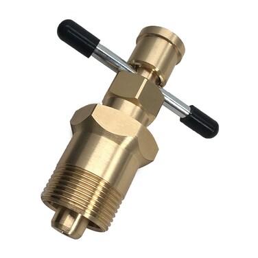 JEUCLEL EU Standard Olive Remover Puller Tool for 15mm  22mm Dia Solid Brass Pipe Fitting Olive Removal Tool for Copper Pipe Compression Sleeve Puller