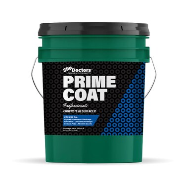 Slip Doctors Prime Coat Professional WaterBased Concrete Primer  Resurfacer  Ideal for Courts Driveways  Parking Lots