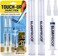 Slobproof TouchUp Paint Pen  Fillable Paint Brush Pens for Interior Paint Touch Ups to Drywall Cabinets  Furniture  Store House Paint Wall Paint  Wood Paint Fresh Inside for 7 Years 2Pack