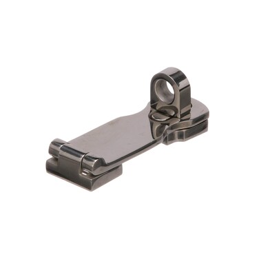 Seachoice MarineGrade Safety Hasp wSwivel Eye Polished 316 Stainless Steel 3 in X 114 in One Size