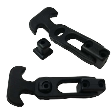 Smbbit 2 Pack THandle Hasp Rubber Flexible Draw Latch Elastic Shock Absorption Buckle Thermos Toolbox Buckle