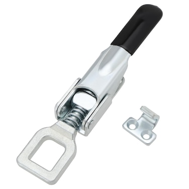 Be In Your Mind 1Set Heavy Spring Loaded Hasps Lock Latch Lock for Truck Trailer Body Clamp Hasp Catch Lock Compatible with Nugent Compatible with Ifor Williams