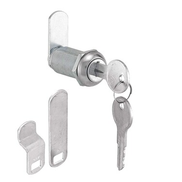 PrimeLine MP4542S Mailbox Lock 138 in Diecast Construction Nickel Plated Finish Keyed Different single pack