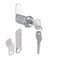 PrimeLine MP4542S Mailbox Lock 138 in Diecast Construction Nickel Plated Finish Keyed Different single pack