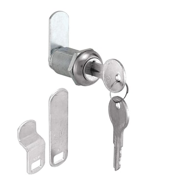 PrimeLine MP4541S Mailbox Lock 118 in Diecast Construction Nickel Plated Finish Keyed Alike single pack