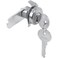 PrimeLine MP4300 Mail Box Lock CutlerFed with Dust Cover Nickel Pack of 1