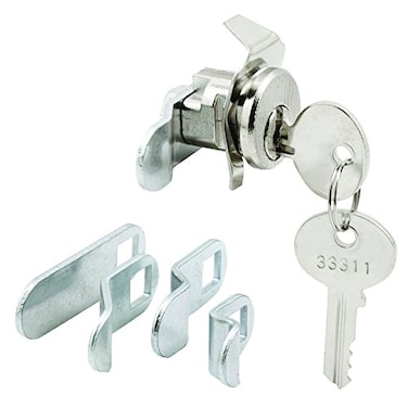 PrimeLine MP4946 Mail Box Lock 5Cam 58 in Clip CounterClockwise Pack of 1