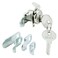 PrimeLine MP4946 Mail Box Lock 5Cam 58 in Clip CounterClockwise Pack of 1