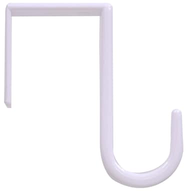 Hillman Hardware Essentials 852102 Over the Door Hook Small Plastic White