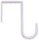 Hillman Hardware Essentials 852102 Over the Door Hook Small Plastic White
