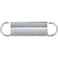 PrimeLine SP 9610 Extension Spring Spring Steel Construction NickelPlated Finish 0072 GA x 58 In x 212 In Single Loop Open 2 Pack
