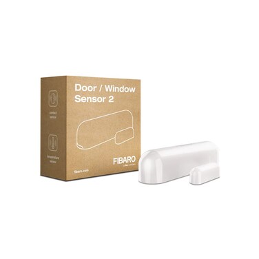 Fibaro FGDW0021 FGDW0021 DoorWindow v2 with Temperature Sensor ZWave Plus FGWD0021 White