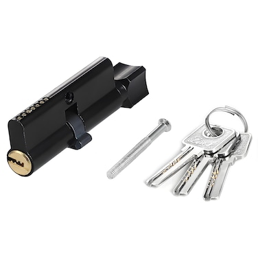 APIWO 70mm Oil Rubbed Bronze Euro Profile Cylinder Lock with 5 Dimple Keys AntiRust Copper Lock Cylinder for Wooden and Aluminum Doors High Precision AntiTheft Security Solution