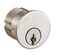 SUMBIN 114 brass cylinder with 2 keys 6 pins PB finish