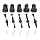 skysen 5 PCS 2 Barn Door Wall Spacer with Screws for Sliding Barn Door Hardware Connection Device Metal Steel Track to WallSpacer50