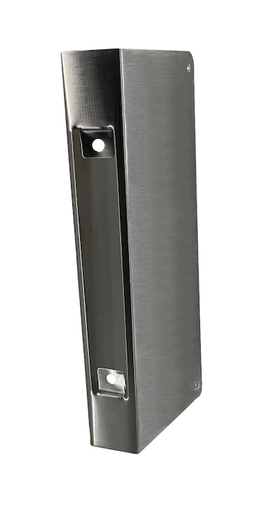 ProLok  EWP252S Mortise Side Blank Wrap Plate Stainless Steel Finish