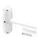 PrimeLine Kc10Hd Safety Spring Door Closer  Easy To Install To Convert Hinged Doors To SelfClosing  Diecast Construction 414 White NonHanded