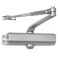 Lawrence Door Closer Grade 2 Medium Duty Surface Mounted Cast Aluminum Hardware LH534  for Residential and Light Commercial Applications doorways Aluminum AL