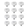 bjsdkff Drawer Roller Plastic Pulley Drawer Glide for Drawers Cash Counters Vending Machines Cabinet Sliding Doors Roller Wheel Replacement Part 12 Pieces