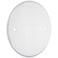 TayMac LPB3400 Flat Round Blank Plate Metallic 5 4Inch Box Mount White Finish